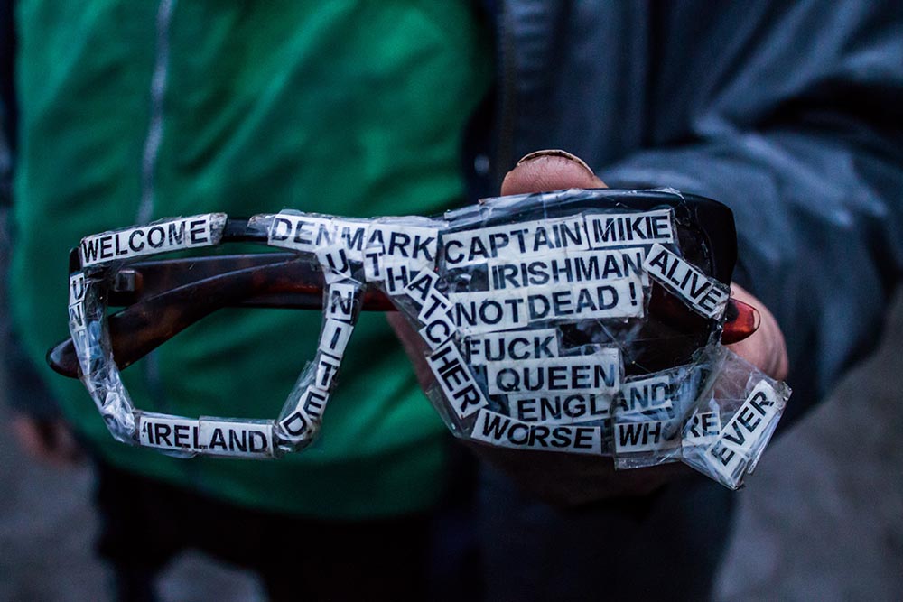 Captain Irishman's glasses